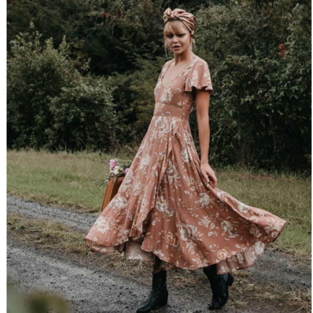 Spell And The Gypsy Collective Rosa Garden Party Dress - Picture 7 of 15